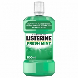 3xListerineMondwaterFreshMint500ml