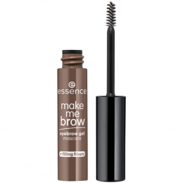 essenceMakeMeBrowEyebrowGelMascara02BrownyBrows38ml