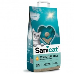 SanicatEssentialOilsUltraCreamKattenbakvullingFragranceFree10kg