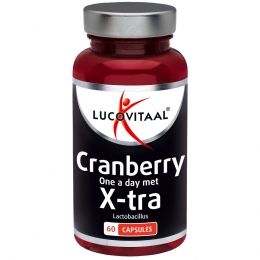 GratisVerzending3xLucovitaalCranberryX-tra60capsules