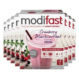 8xModifastIntensiveMilkshakeCranberry8x55gr