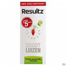 ResultzAntiLuizenSprayGeurloosZonderInsecticide150ml