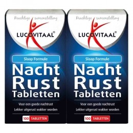 GratisVerzending2xLucovitaalNachtrust100tabletten