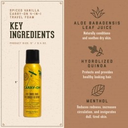 ManMadeTravelFoamSpicedVanilla100ml
