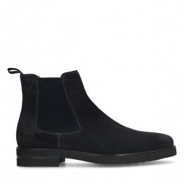 Blauwesudechelseaboots