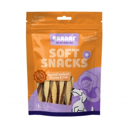 BraaafTwistedSandwichHondensnackKip-Vis85gr