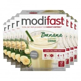 8xModifastIntensiveMilkshakeBanaan8x55gr