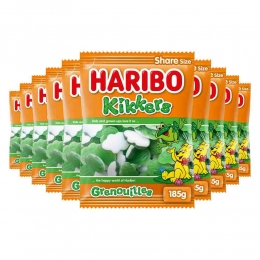 10xHariboKikkers185gr