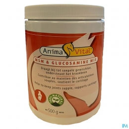 AnimavitalMSMGlucosamine500mg