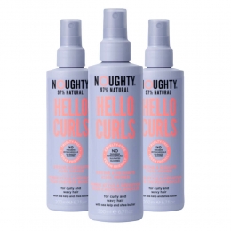 3xNoughtyCurlPrimerFinishHelloCurls200ml