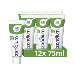 12xZendiumTandpastaExtraFresh75ml