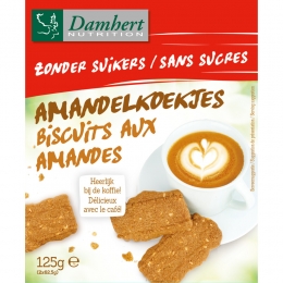 10xDamhertAmandelkoekjesSpeculaasZonderSuikers125gr