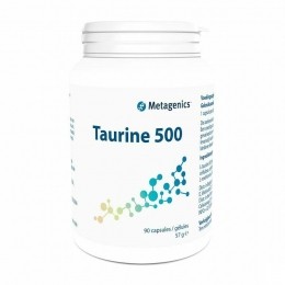 TaurineCaps90x500mgMetagenics