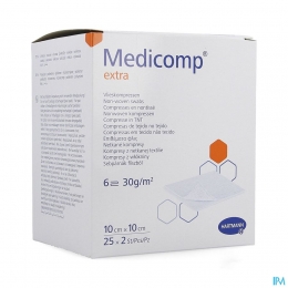 MedicompKpSterExtra6l10x10cm30g25x2