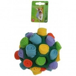 BoonSnuffelbalVoorSnacksThermoplastischRubberGroen13cm