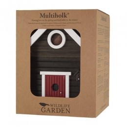 MultiholkBlackCottagevogelhuisjevoederhuisje