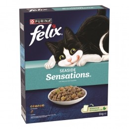 5xFelixKattenvoerDroogSeasideSensations1kg