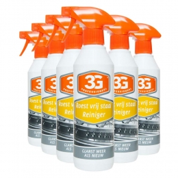 6x3GProfessioneelRoestvrijstaalReiniger500ml