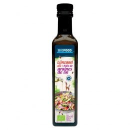 3xDamhertBiofoodLijnzaadolieKoudgeperstBiologisch250ml
