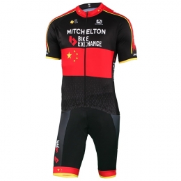 MITCHELTON-SCOTTChineeskampioen2019Setfietsshirtfietsbroekvoor