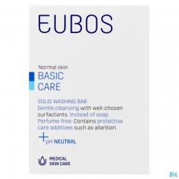 EubosCompactBlauweWastabletZonderParfum125g