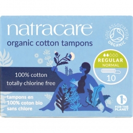 3xNatracareTamponsKatoenNormaal10stuks