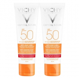 2xVichySoleilAnti-AgeZonbeschermingSPF5050ml
