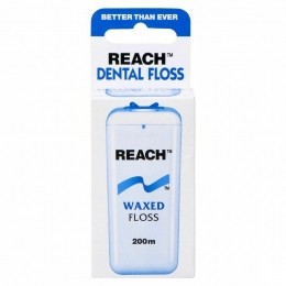 JohnsonReachDentalFlossWaxed200m
