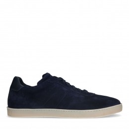 Donkerblauwesudesneaker