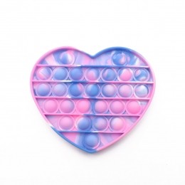 POPITFidgetTieDyeHartjeRozeBlauwWit