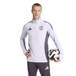 adidasManchesterUnitedTrainingstrui14-Zip2025-2026PaarsZwart