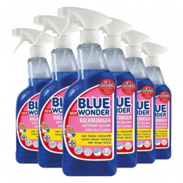 6xBlueWonderKalkreinigerSpray750ml