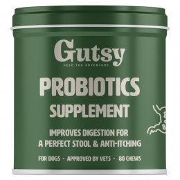 GutsyProbioticsSupplementChews80