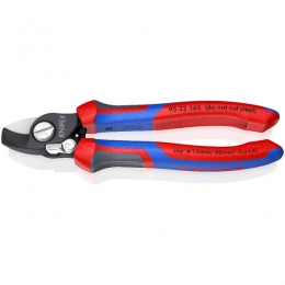 Knipex9522165KabelschaarMetOpeningsveer-165mm