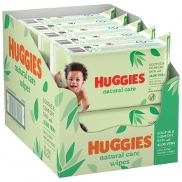 10xHuggiesBillendoekjesNaturalCare10x56560stuks