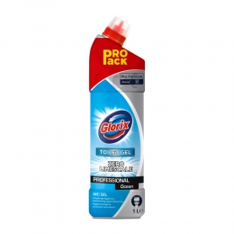 GlorixProfessionalToiletreinigerOceanzonderChloorBleekProFormula1liter