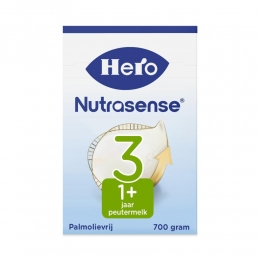 3xHeroNutrasensePeutermelk31jr700gr