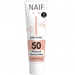 NaifBabyKidsZonnebrandcrmeSPF5030ml
