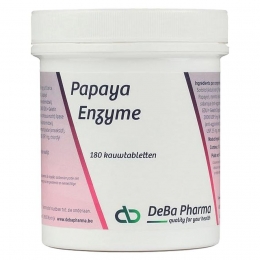 DebaPharmaPapayaEnzyme180Kauwtabletten