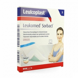 LeukomedSorbact8cmx10cm3Leukoplast