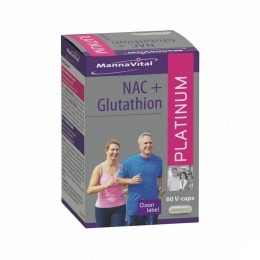 MannavitalNacGlutathionPlatinumV-caps60