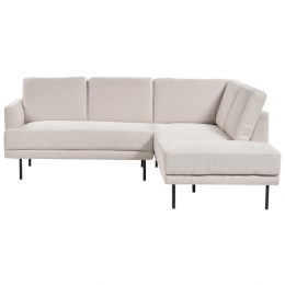 Beliani-BREDA-Hoekbank4-zits-Lichtbeige-Linkszijdig-Polyester