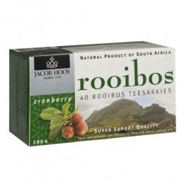 JacobHooyRooibosCranberryZakje40stuks