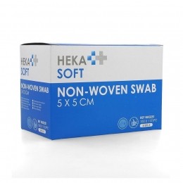 HekasoftKompresNon-wovSteriel5x5cm1x100