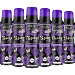 6xVogueCharmingParfumDeodorant150ml