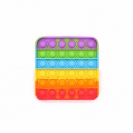 POPITFidgetVierkantRegenboog