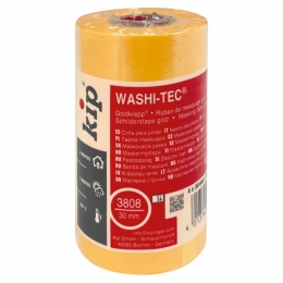 KipTape3808Washi-TecPocket-Oranje4-pack-30mmX30m