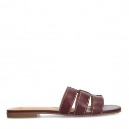Bordeauxrodelerenslippers