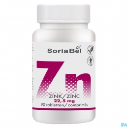 SoriaZincBio-actief225mgTabl90