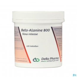 Beta-alanine800mgSlowReleaseComp120Deba